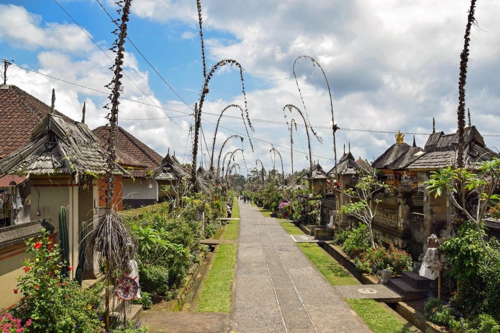 File photo of Penglipuran village in Bali's Bangli regency. Photo: Pixabay