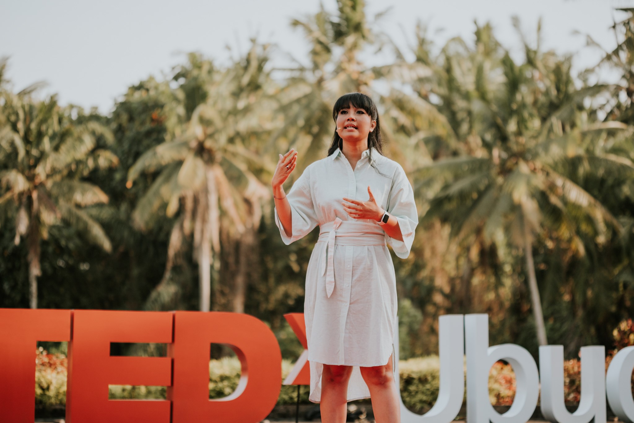 Saras Dewi. Photo: Shayna Pitch and TEDxUbud