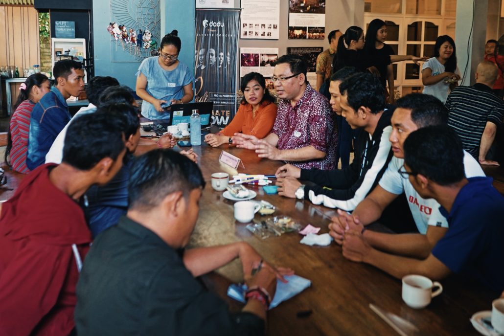 The Challenges and Success Stories - Disabled Workers focus group discussion was held at Rumah Sanur in early Feb 2019 as part of pre-production. Photo - Satu Bumi Jaya